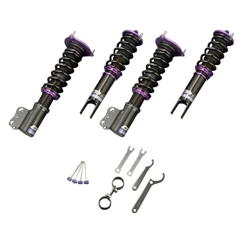 For 09-13 Infiniti G37 Convertible D2 Racing RS Series 36 Way Coilovers Kit